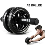 Thicken Abdominal Workout Roller Strong Load Bearing Double Wheel AB Roller No Noise Non-slip Abdominal Exercise Wheel Beginners